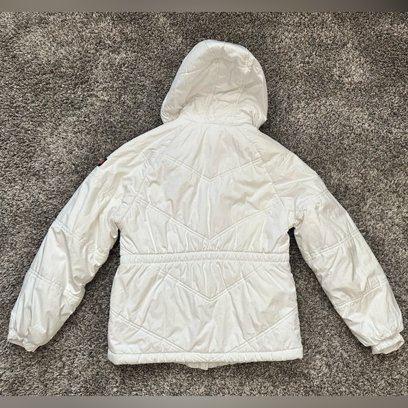 Tommy Hilfiger kids white puff Jacket - Picture 2 of 5